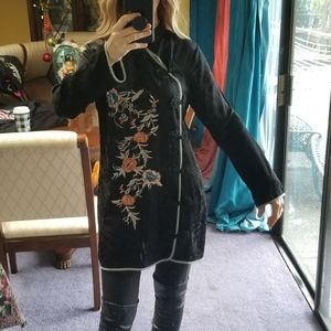 Zara Embroidered Tunic. Large